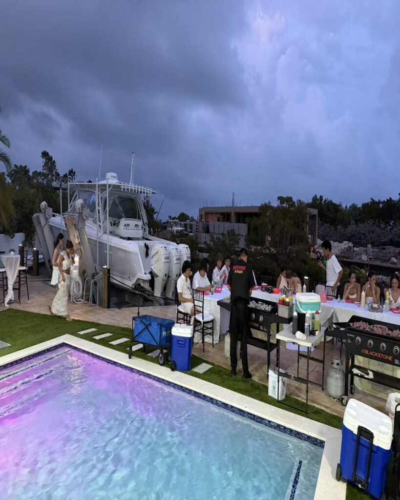 private hibachi event